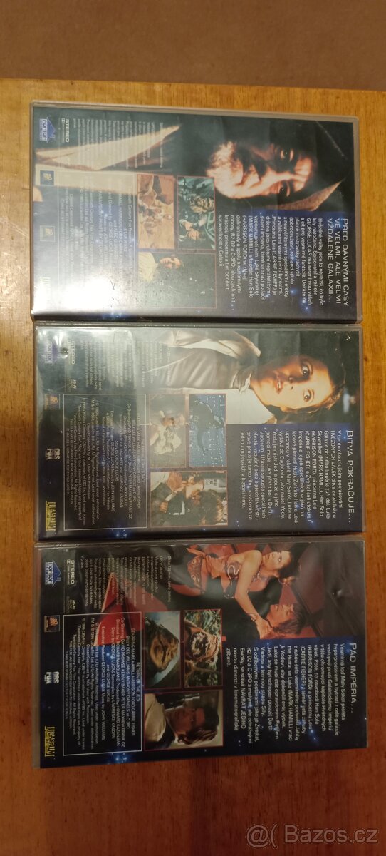 VHS kazety hvězdné valky - 11