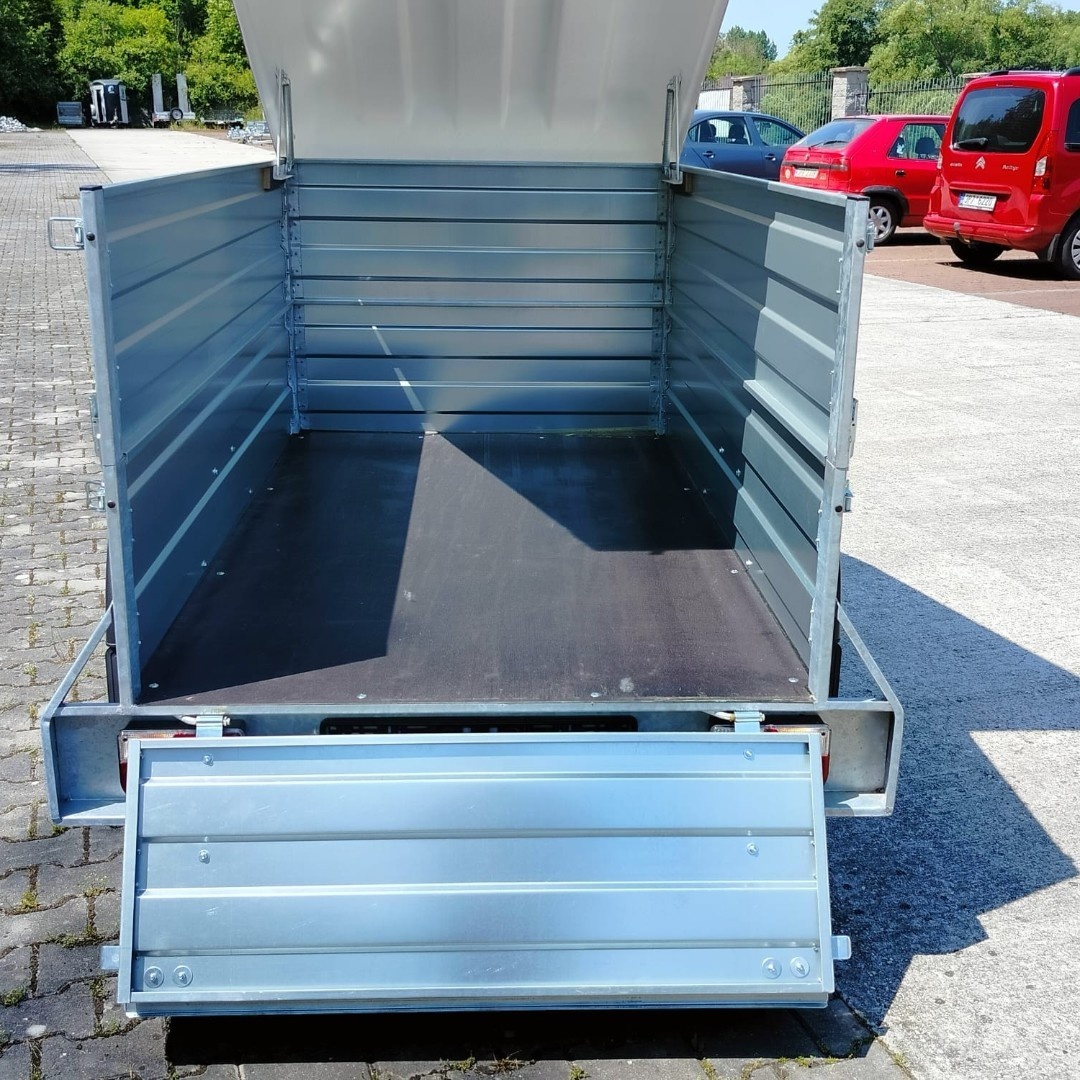 Přívěsný vozík -nástavba +uzamykatelné víko 2,06mx1,11mx1,0m - 11