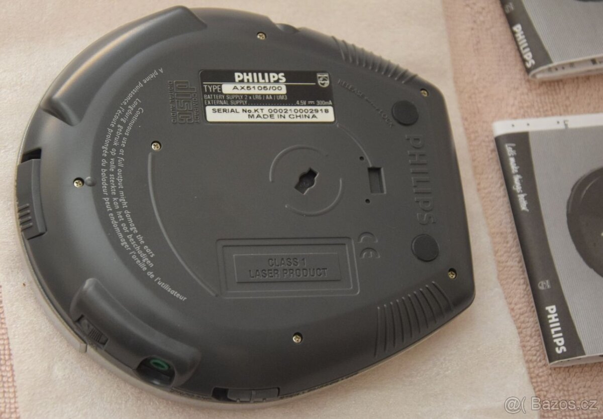 CD přehrávač Philips AX-5105, mnoho příslušenství, nový - 11