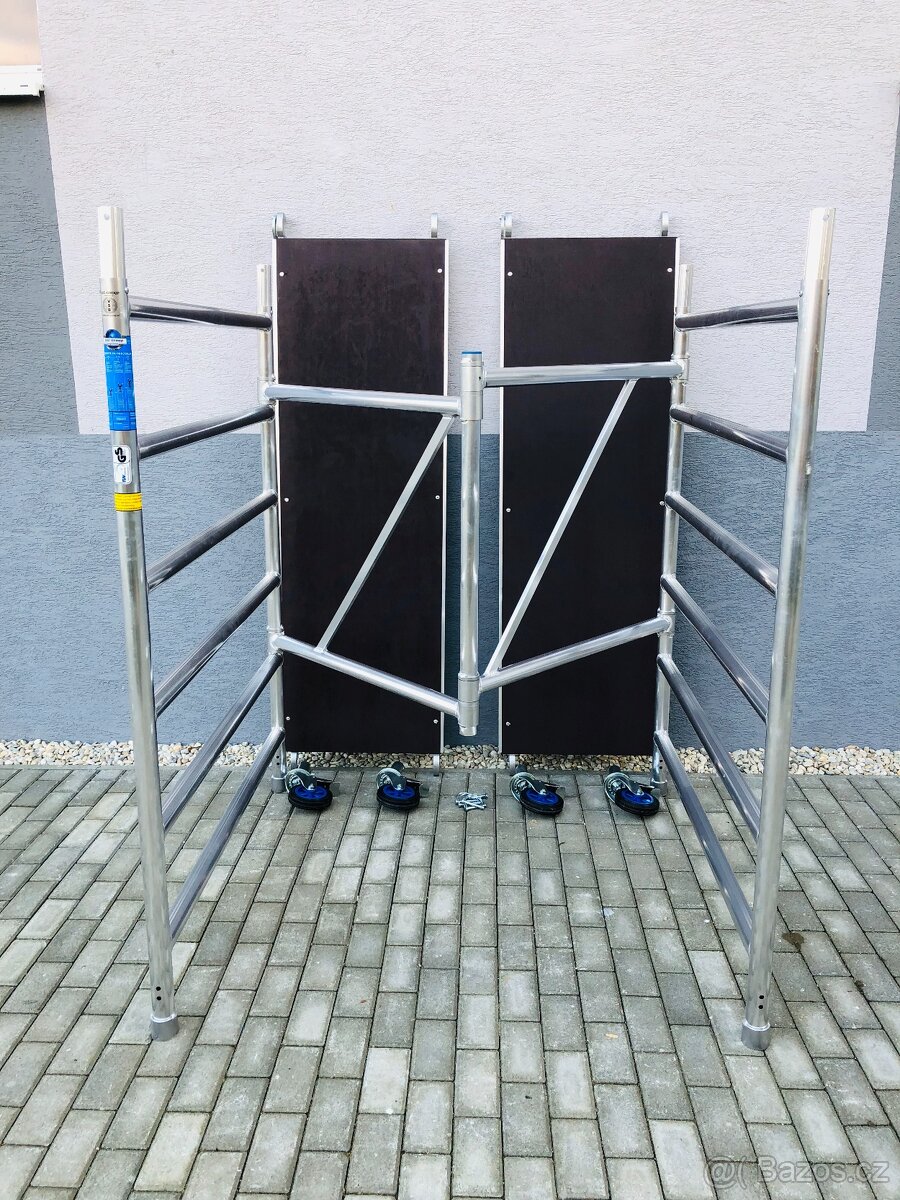 Pojízdné hliníkové lešení. AL 135 - ZESÍLENÉ - 11