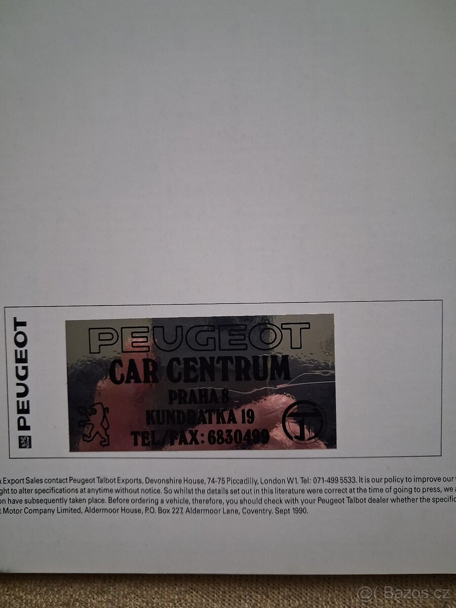 Peugeot 205 GR-PLAKAT - 11