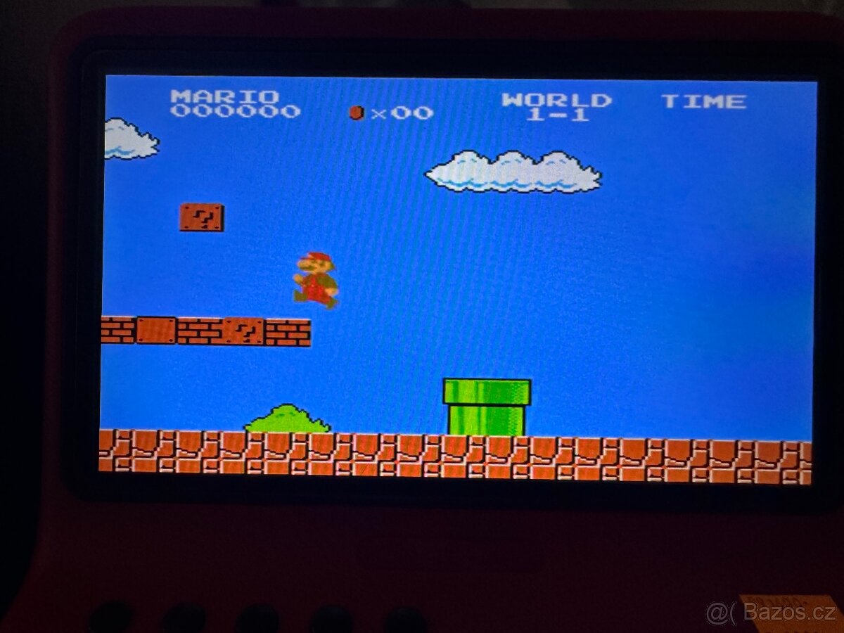 Prodám jedinečnou herní retro konzoli, HD monitor 9” - 11