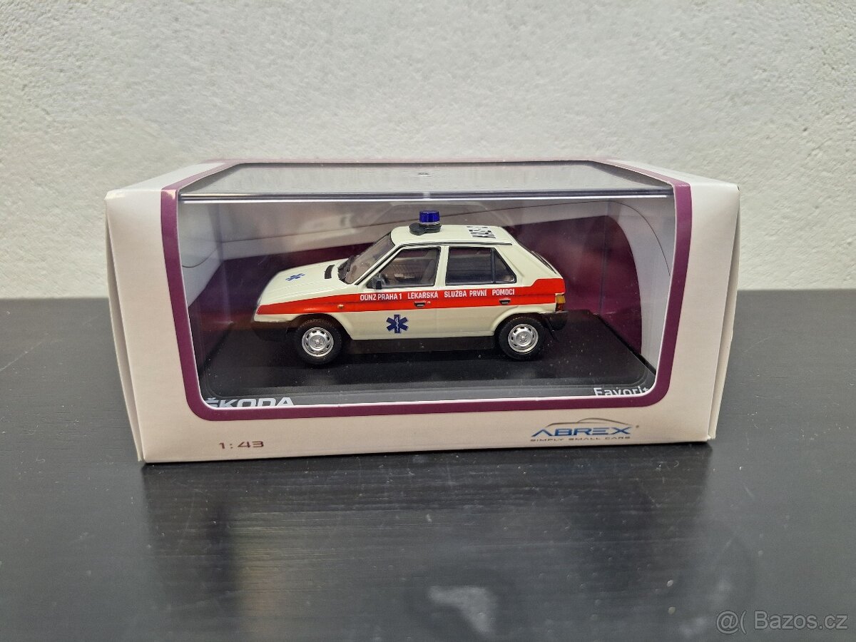 Modely Škoda značky Abrex a Kaden 1:43 - 11