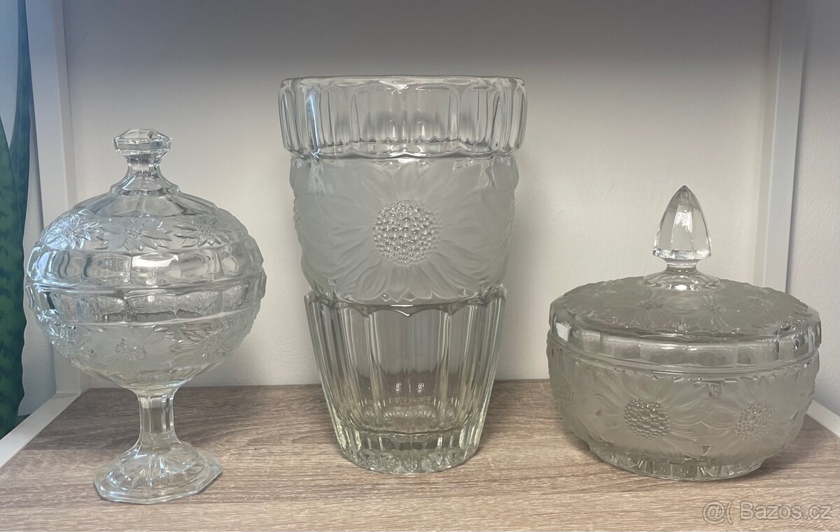 Slunečnice váza, dózy - 11