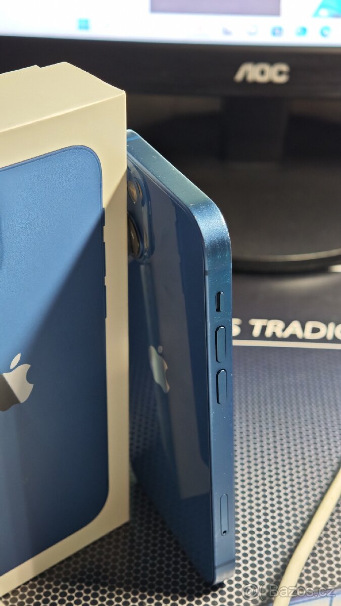 iPhone 13 mini 128gb modrá - 11