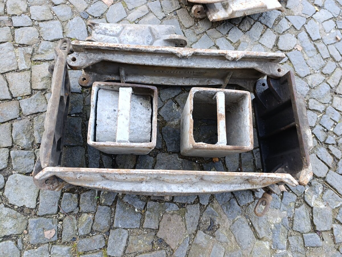 Forma na staré tvárnice, staré ztracené bednění - 11