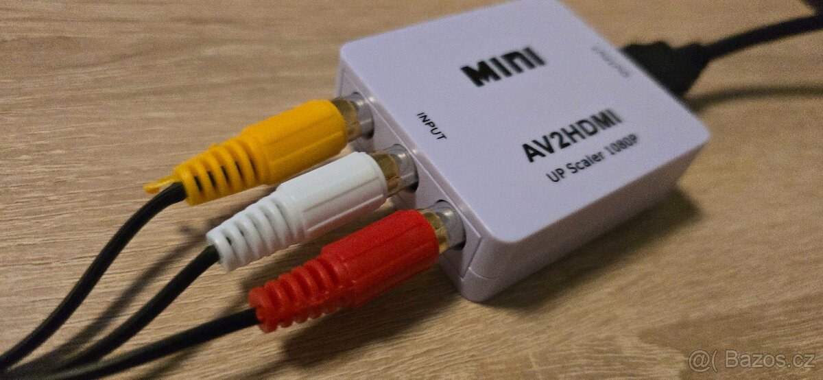 Převodník audio/video signálu z AV(cinch) do HDMI - 11