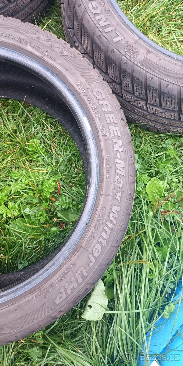 Originál alu disky Opel letní + zimní pneu - 11