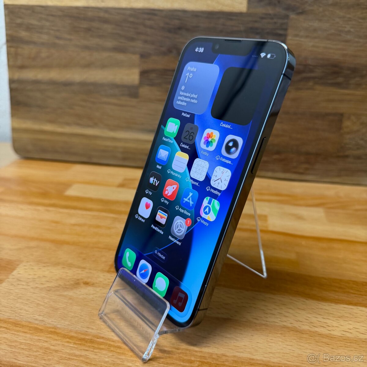 IPhone 13 Pro 128GB, graphite, 100% baterie (rok záruka) - 11