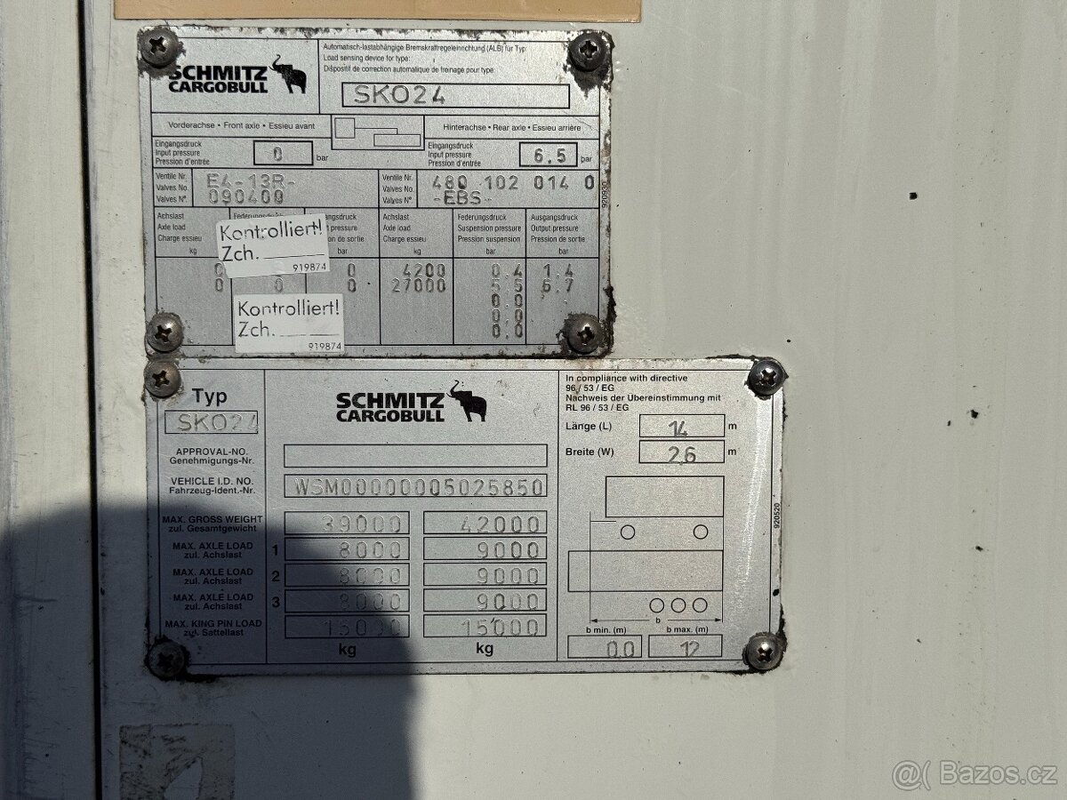Schmitz Cargobull Chladák - 11