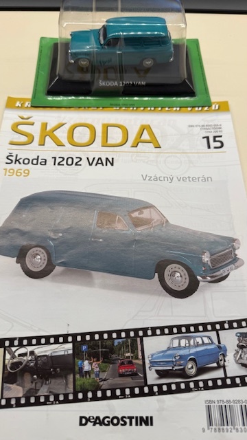 Modely auto ŠKODA 1:43 kolekce DeAgostini - 11