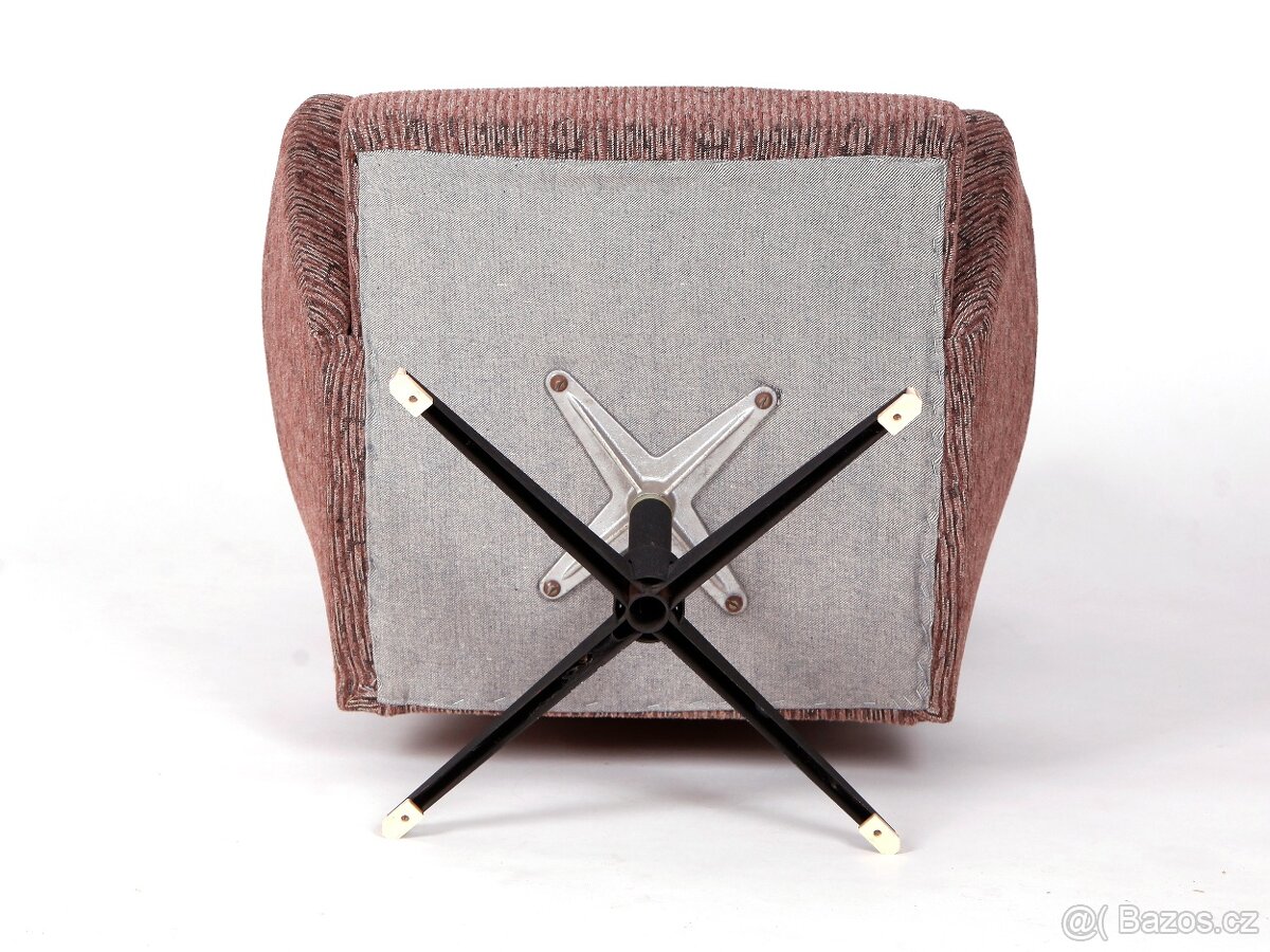 pohodlné otočné křeslo " Ušák ", 100% stav. - 11