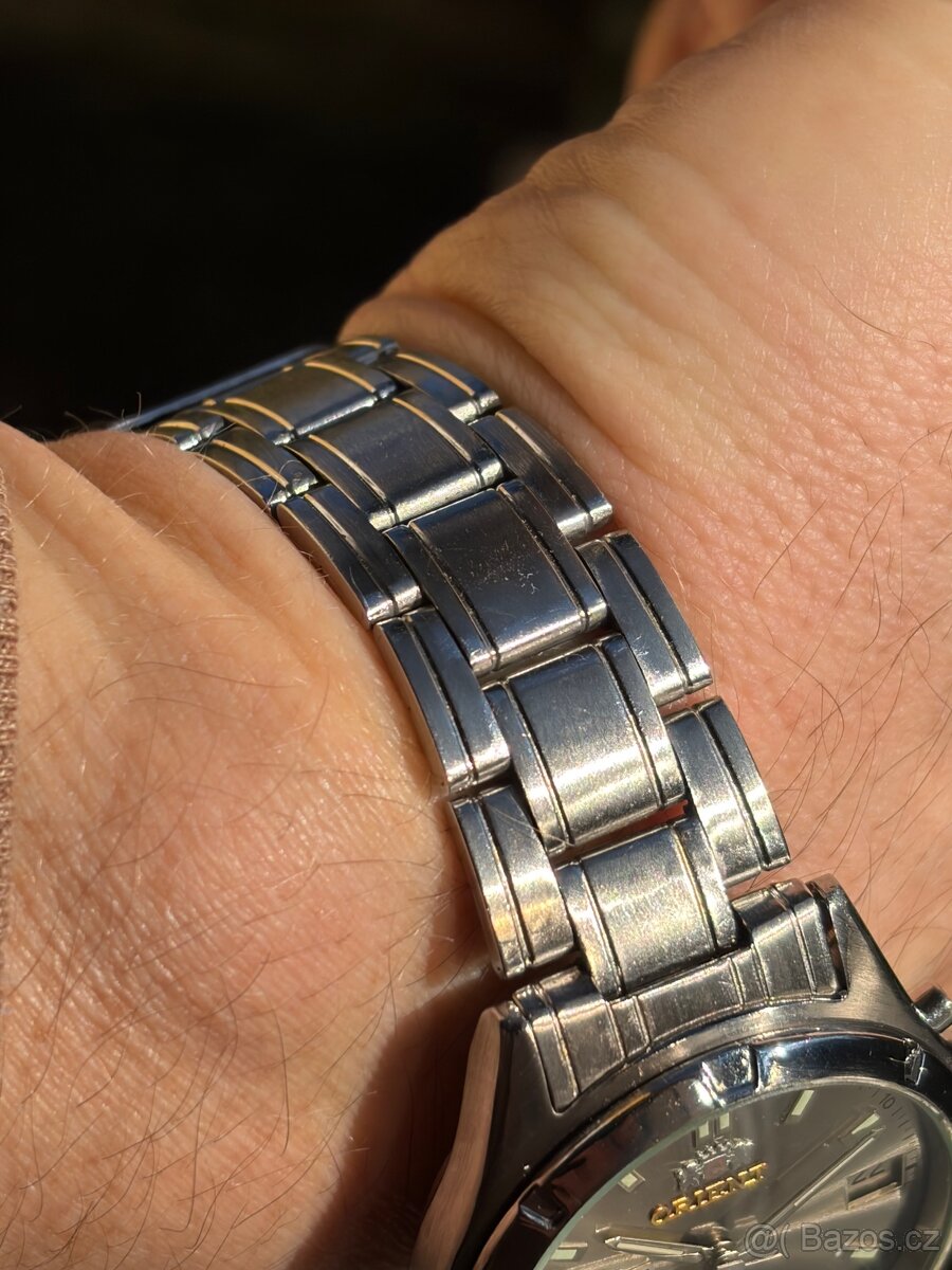 Hodinky Orient strybrny ciselnik - 11