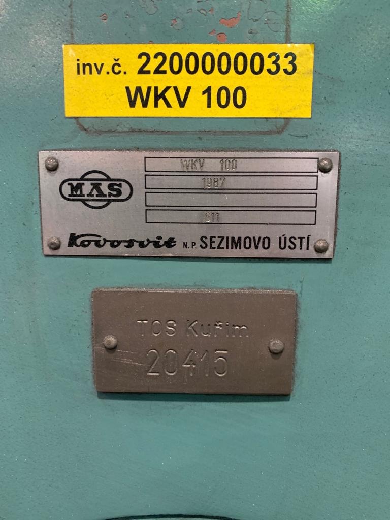 KOVOSVIT MAS WKV 100 - 11