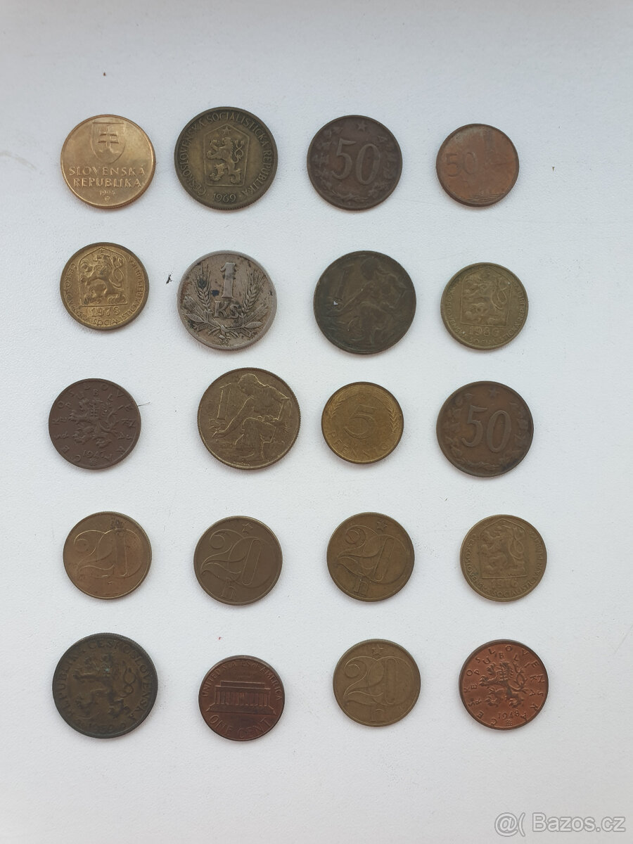 Stare mince nabidka 1 - 11