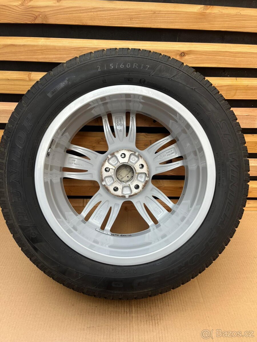 Alu originální kola Audi Q3 215/60 R17 5x112❄️ - 11