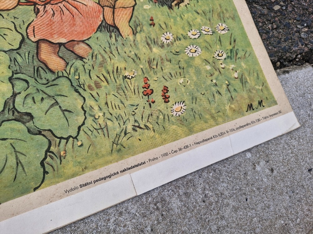 Stare skolni plakaty 50/60 leta - 11