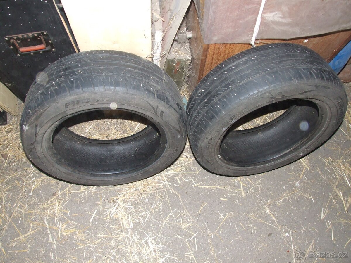 4x zimní M+S 205/55R16 Sava Eskimo a Farroad 5 až 6,5mm - 11