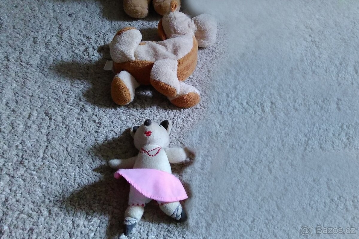 dětská plyšová hračka kůň, koník, myška tanečnice - 11