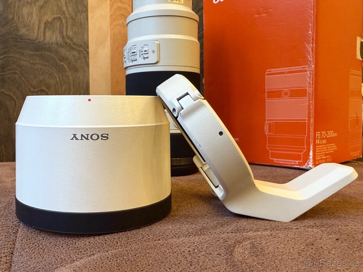 Sony 70-200 mm f/4 OSS zoom objektiv ve velmi dobrém stavu. - 11