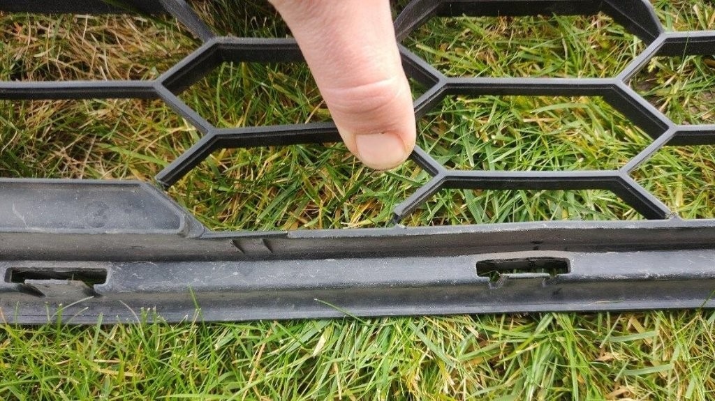 Honda HR-V HRV 2 II 2015 - 2018 - spojler mriezka naraznik - 11