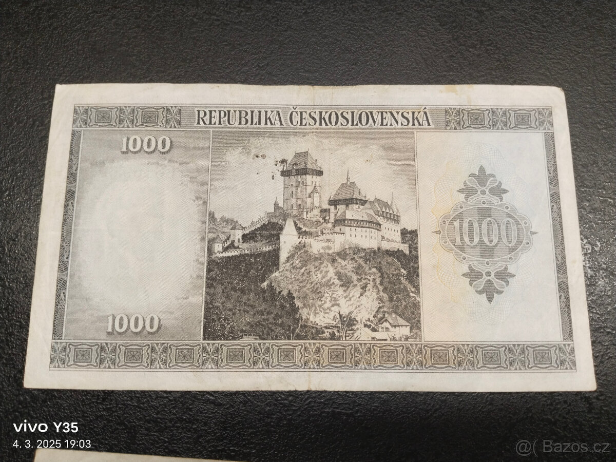 Bankovky Československo 1945 a 1946 - 11