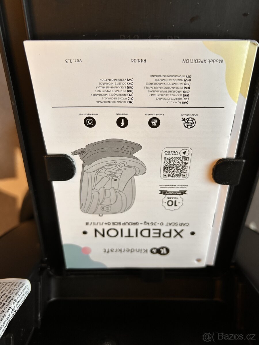 Kinderkraft Xpedition 3 i-Size - otočná autosedačka Ll - 11