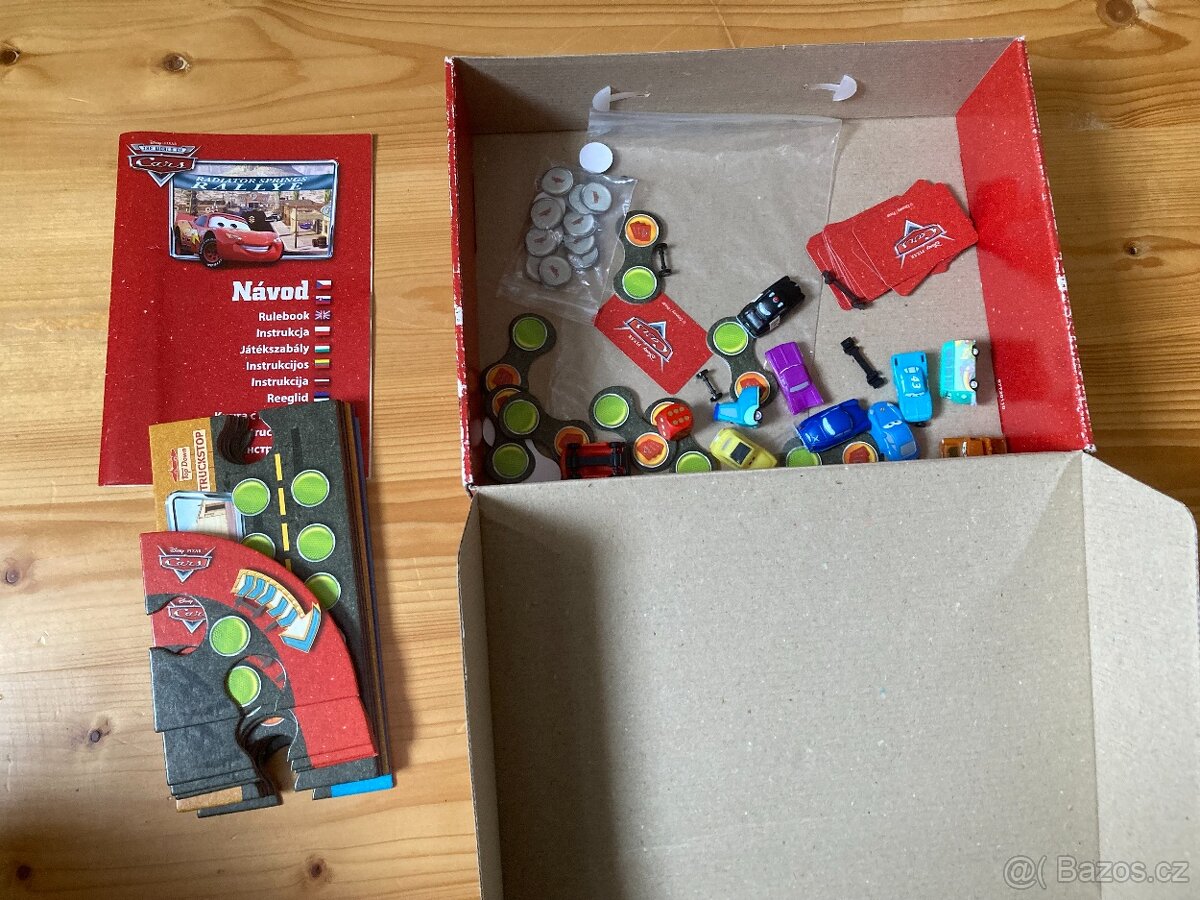 3x Puzzle Blesk McQueen + hra + dárky - cena celkem - 11
