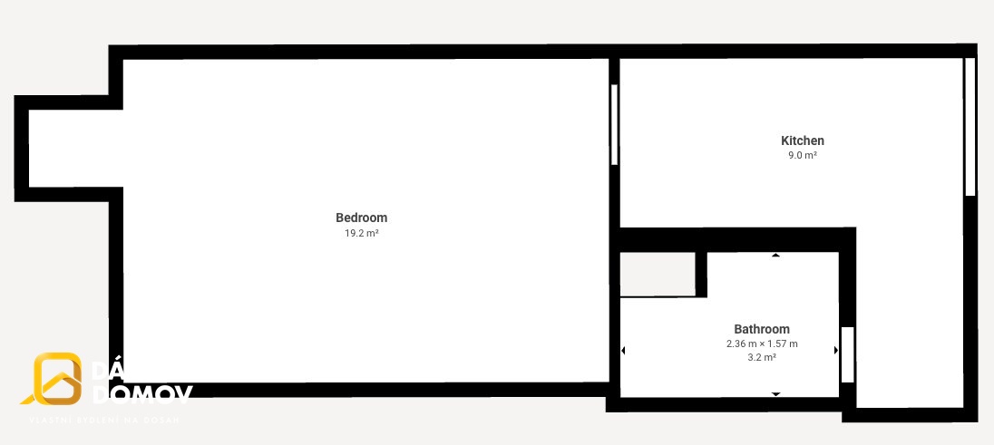 Prodej bytu 1+kk, 32 m², Zlín, ev.č. 14358 - 11