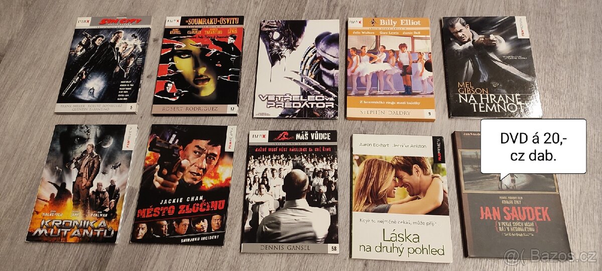 BLU-RAY a DVD filmy různých žánrů - 11