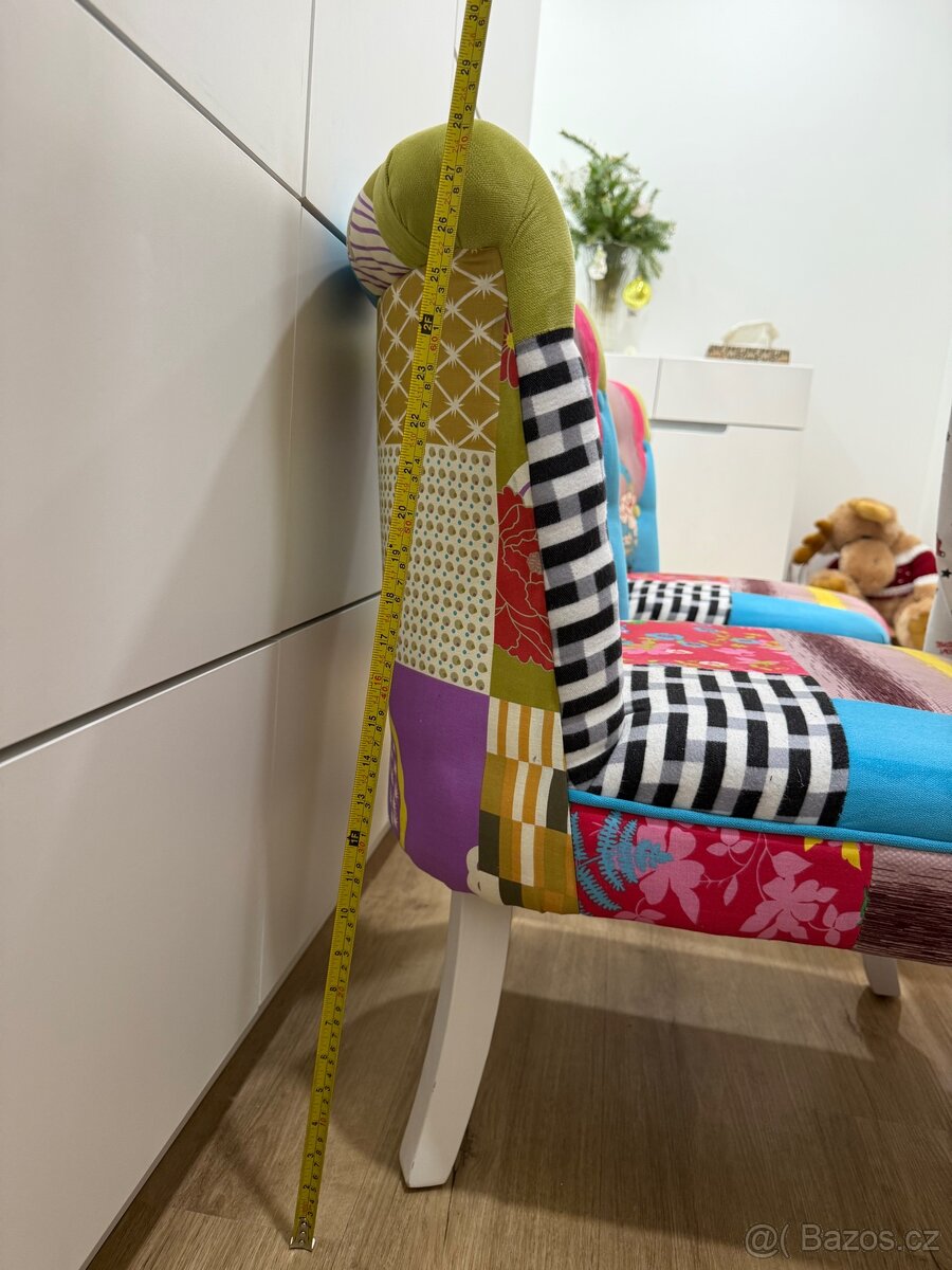 Křeslo patchwork - 11