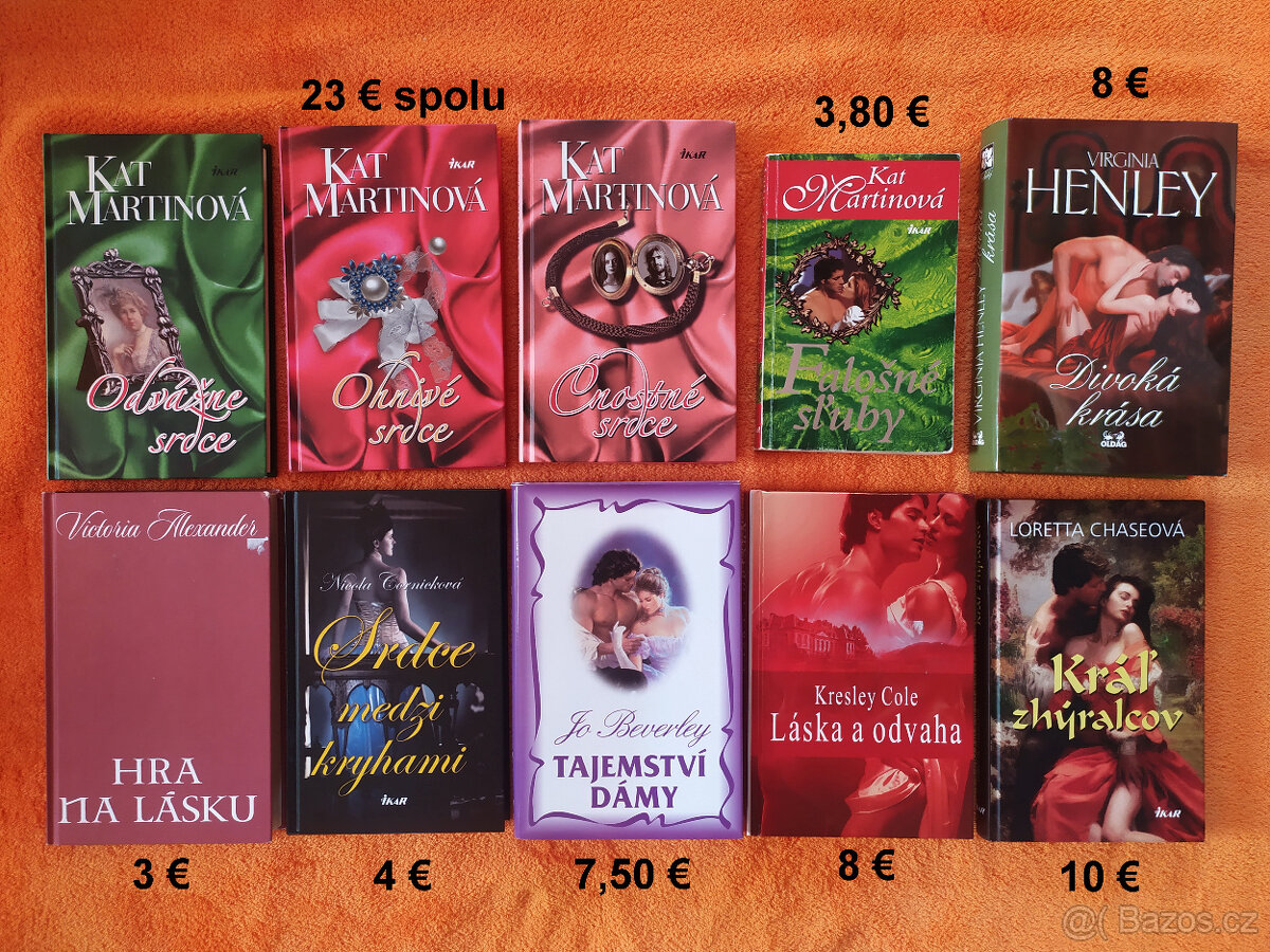 Romány, beletria, romantické, historické, detské knihy - 11