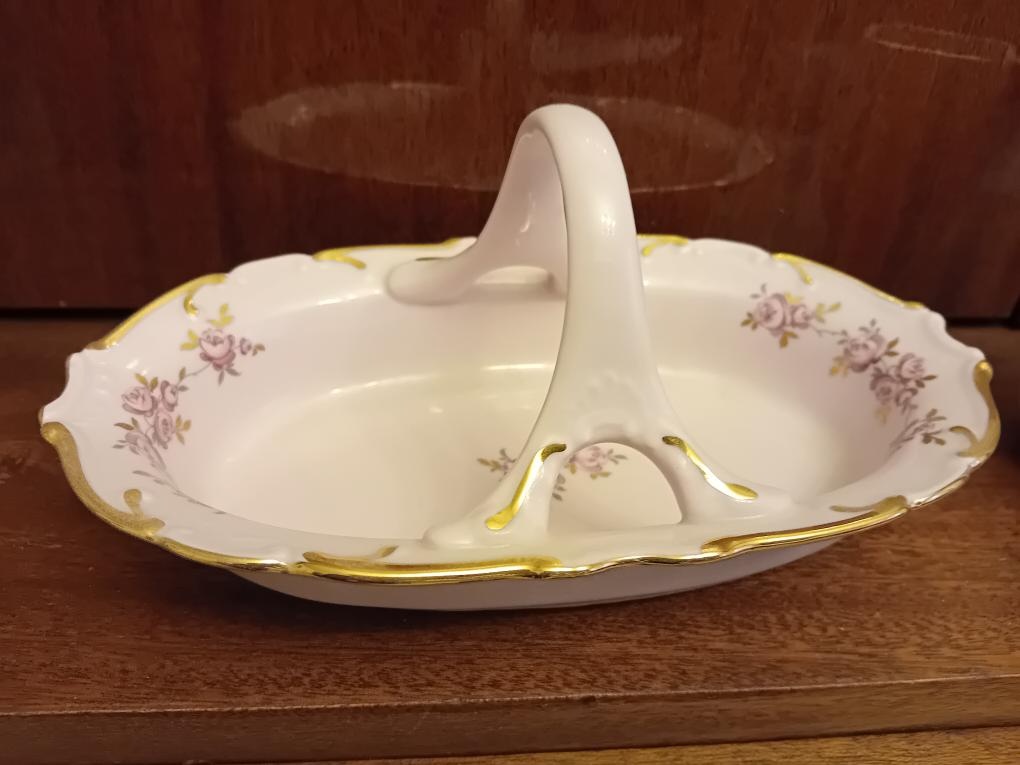 prodám růžový porcelán z pozůstalosti - 11