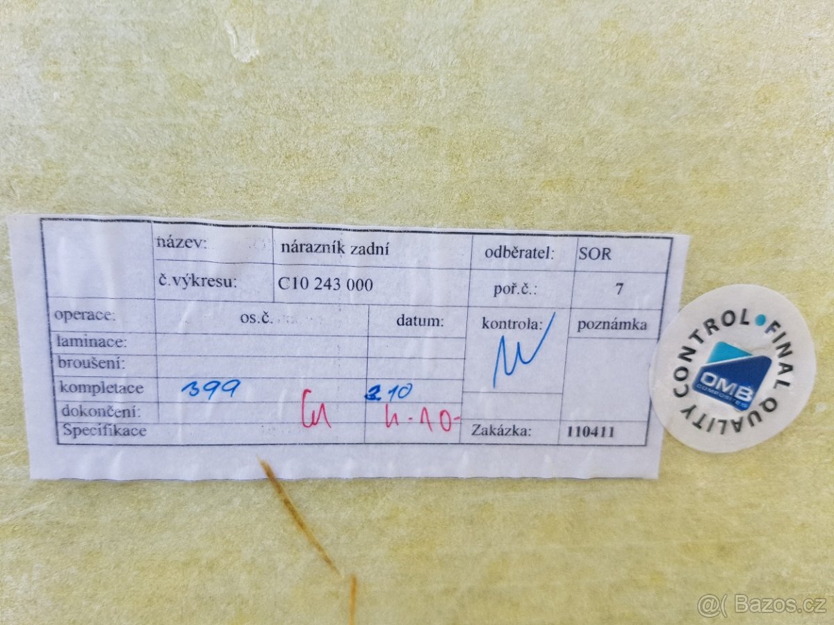 SOR AUTOBUS -DÍLY KAROSERIE,NÁRAZNÍKY,VÍKA KUFRU - 11