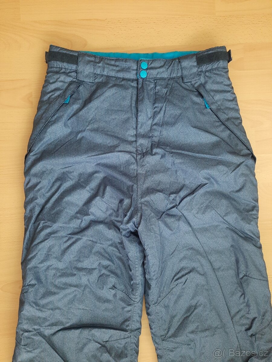 Oteplováky - zimní kalhoty vel. 170 - 11