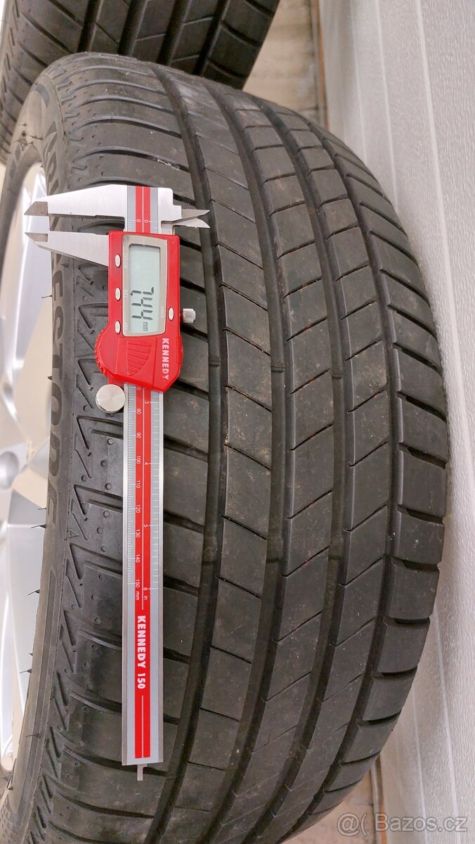 Alu kola 5x112 r17 originál TRIUS Škoda Octavia III Facelift - 11