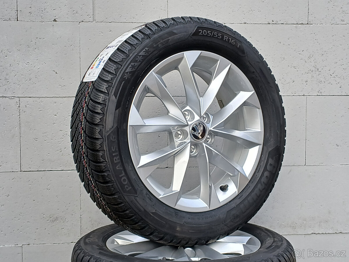 Nová zimní orig alu Škoda Scala 205/55/16 - 11