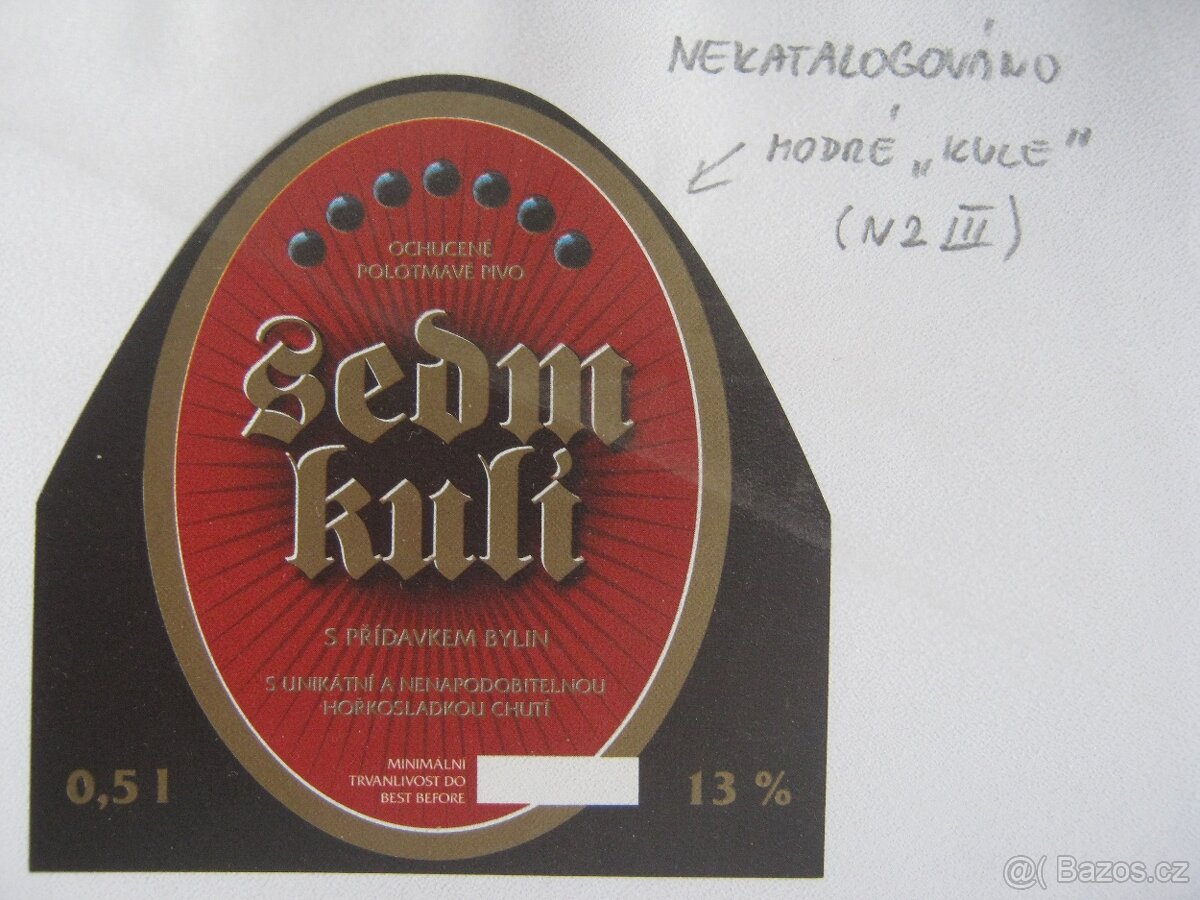 152x katalogová sbírka pivní etikety Benešov 1997-2004 - 11