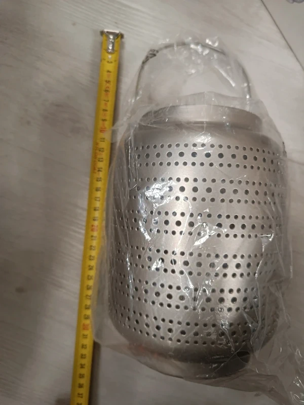 Kovová ručně tepaná lampa Tchibo - nová - 11