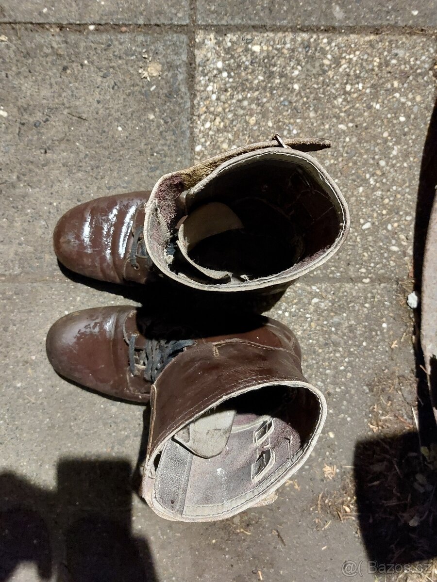 Vojenske kanady - 3 pary bot - 11