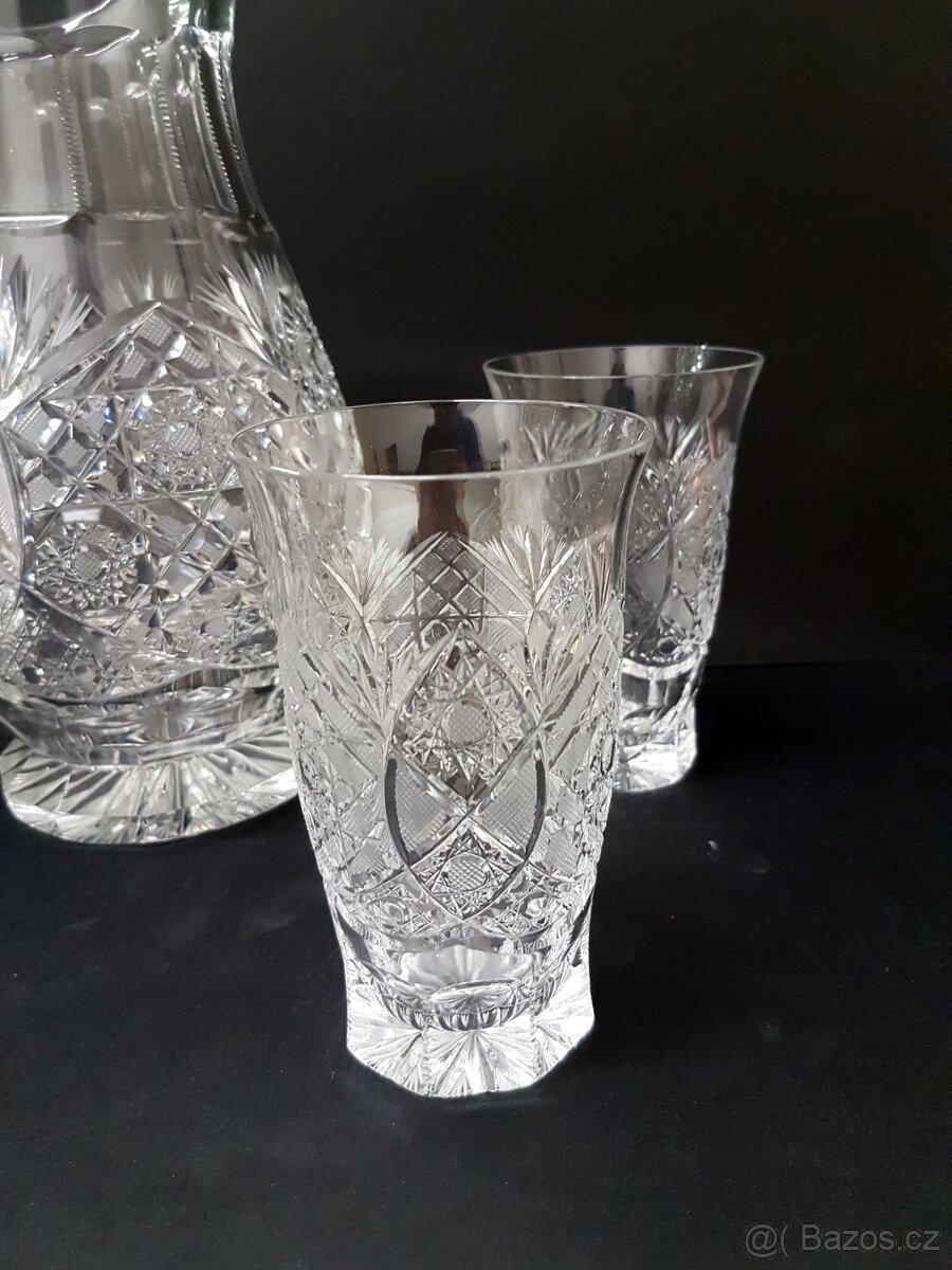 Karafa a 4x sklenice - 11