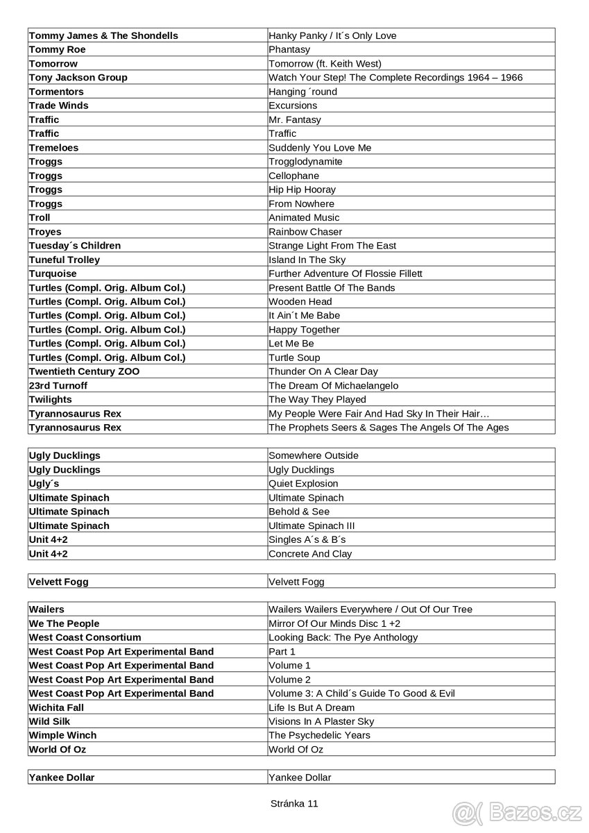 600 originálních CD s hudbou 60. let - 11