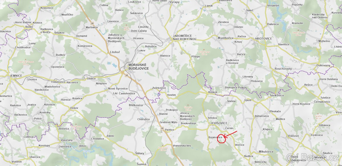 Prodám pozemky v katastrálním území Jevišovice - 11