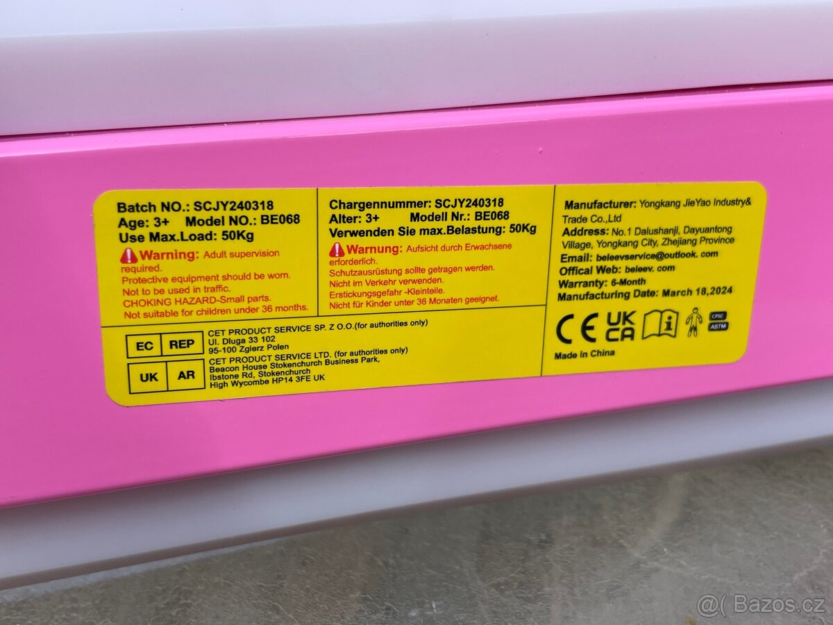 Nová dětská LED koloběžka scooter (116) - 11