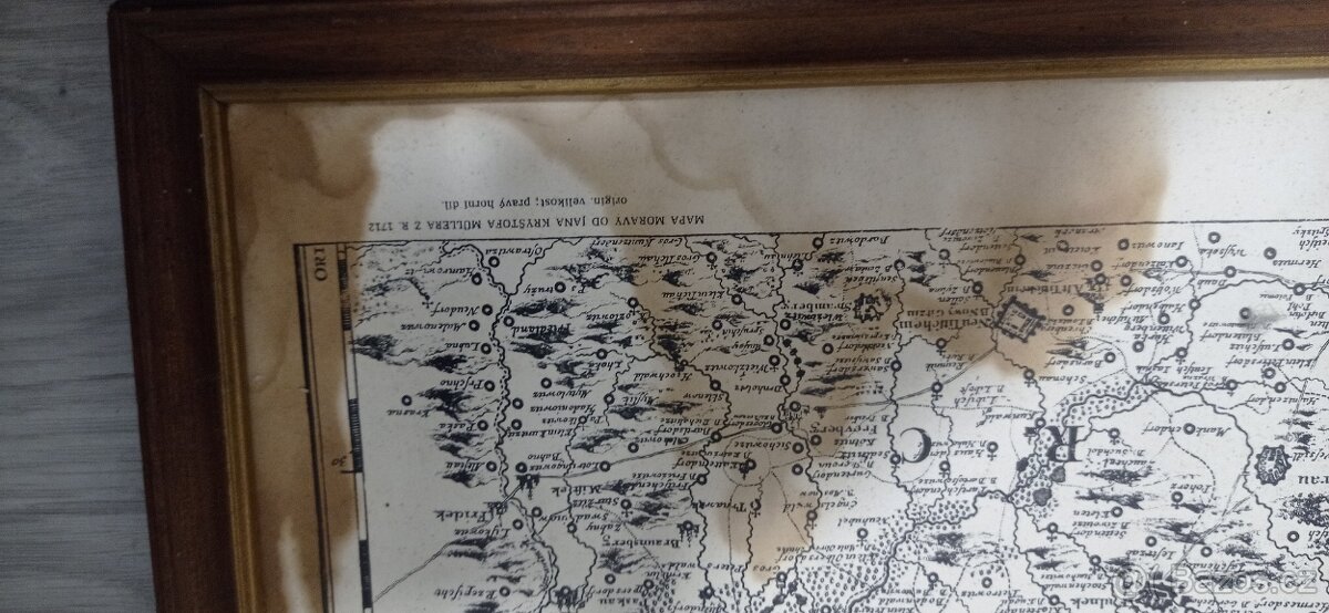 Obrazy mapa Moravy - 11