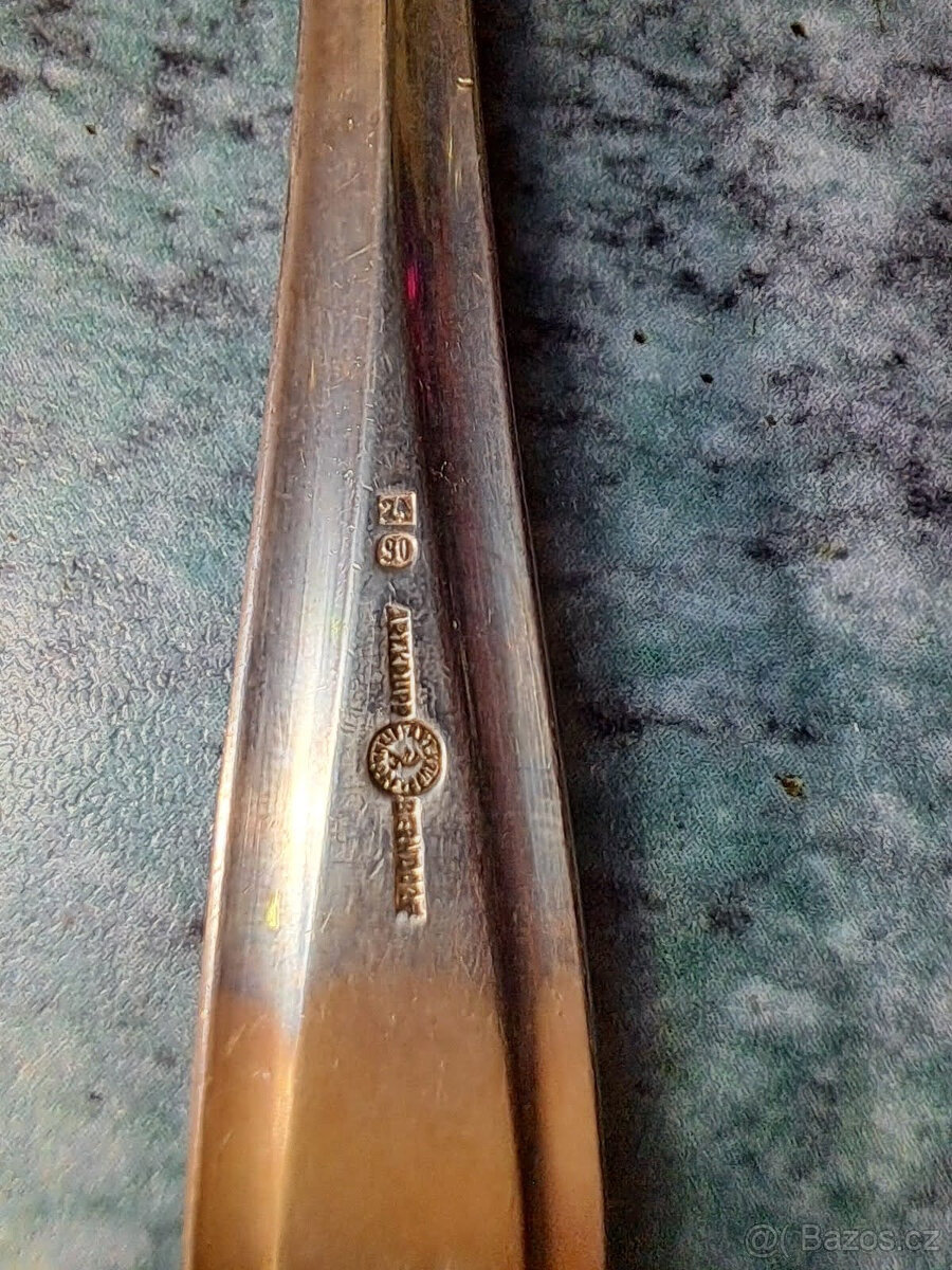 Velká sada starožitných příborů KRUPP BERNDORF, 51 ks celkem - 11