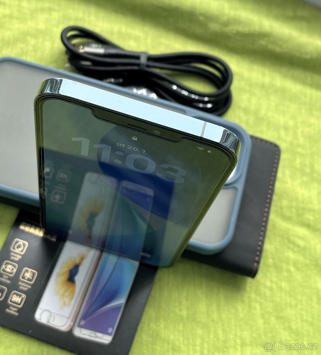 🍏 Apple Iphone 12 PRO MAX 128GB Blue 🍎 100% baterie 🔋 - 11