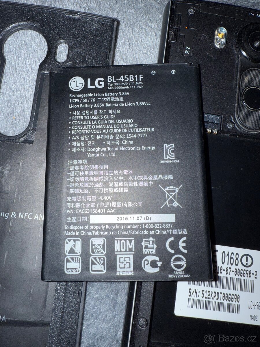 Chytrý dotykový LG V10 - 11