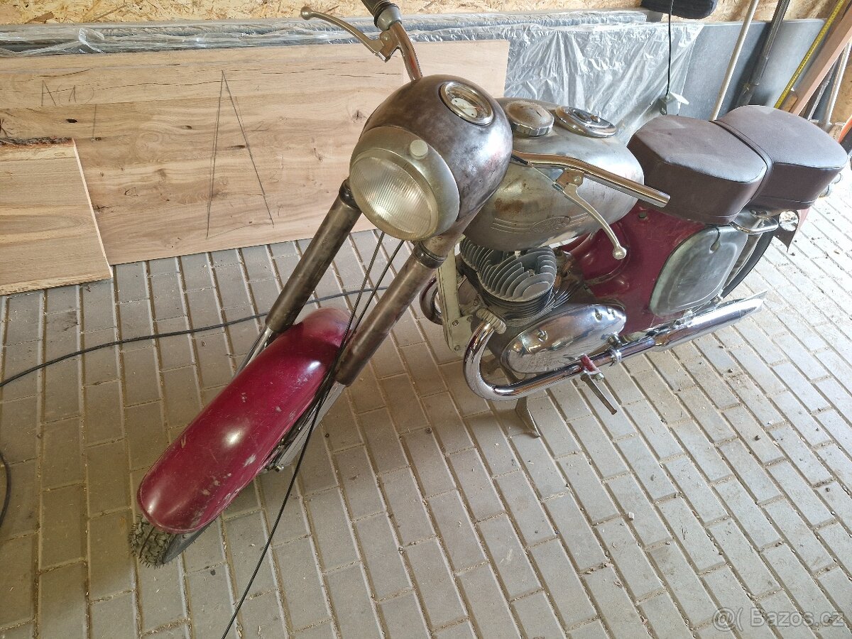 jawa 350/354 ,kývačka,bez tp rv 1958 - 11