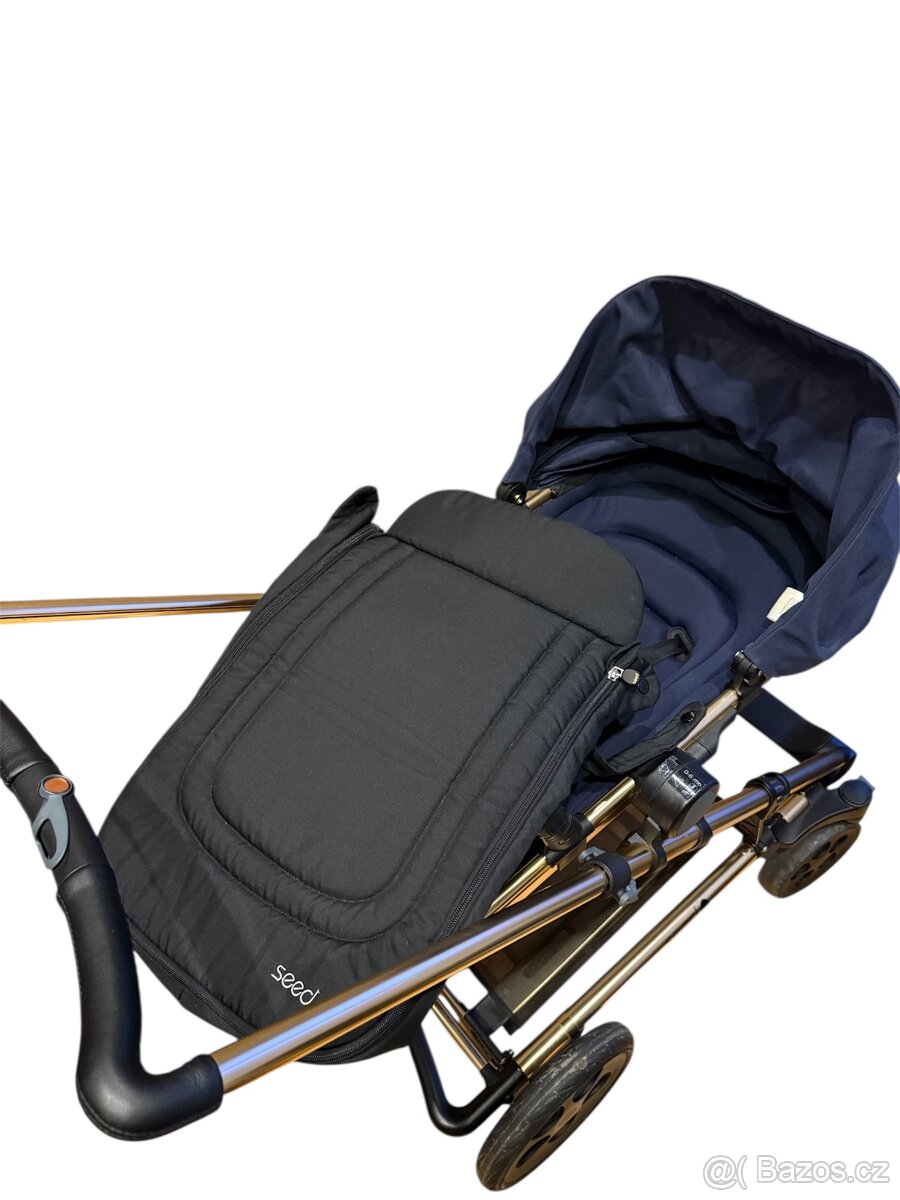 Kočárek Britax Seed Papilio modrý - 11